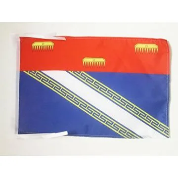 DRAPEAU ARDENNES 45x30cm - PAVILLON DÉPARTEMENT FRANÇAIS - CHAMPAGNE-ARDENNE 30 x 45 cm haute qualité
