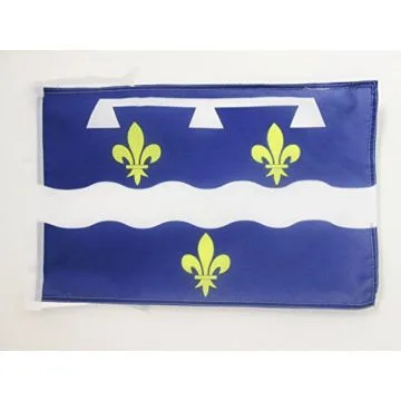 DRAPEAU LOIRET 45x30cm - PAVILLON DÉPARTEMENT FRANÇAIS - CENTRE 30 x 45 cm haute qualité
