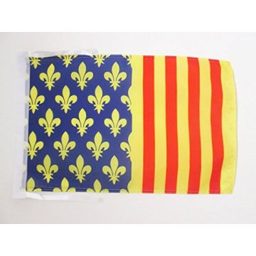 DRAPEAU LOZÈRE 45x30cm - PAVILLON DÉPARTEMENT FRANÇAIS - LANGUEDOC-ROUSSILLON 30 x 45 cm haute qualité