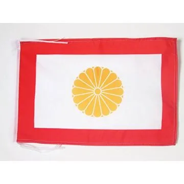 DRAPEAU JAPON KOUZOKU 45x30cm - PAVILLON IMPÉRIAL JAPONAIS 30 x 45 cm haute qualité
