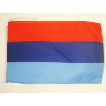 DRAPEAU RÉPUBLIQUE POPULAIRE DE LOUGANSK 45x30cm - PAVILLON LOUHANSK - UKRAINE - RUSSIE 30 x 45 cm haute qualité