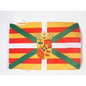 DRAPEAU PYRÉNÉES UNIES 45x30cm - PAVILLON PYRÉNÉEN 30 x 45 cm haute qualité
