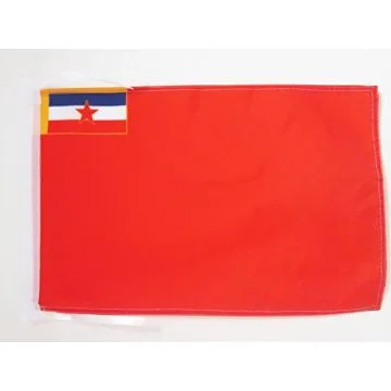 DRAPEAU RÉPUBLIQUE SOCIALISTE DE BOSNIE-HERZÉGOVINE 1945?1992 45x30cm - PAVILLON BOSNIEN ANCIEN 30 x 45 cm haute qualité
