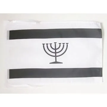 DRAPEAU YIDDISH 45x30cm - PAVILLON JUIF YIDISH 30 x 45 cm haute qualité