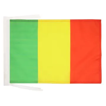 DRAPEAU MALI 45x30cm - PAVILLON MALIEN 30 x 45 cm haute qualité