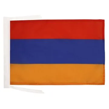 DRAPEAU ARMÉNIE 45x30cm - PAVILLON ARMÉNIEN 30 x 45 cm haute qualité