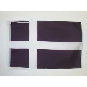 DRAPEAU PROTESTANTISME 45x30cm - PAVILLON PROTESTANT - RELIGION PROTESTANTE 30 x 45 cm haute qualité