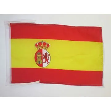 DRAPEAU ESPAGNE PREMIÈRE RÉPUBLIQUE 1873-1874 45x30cm - PAVILLON ESPAGNOL REPUBLICAIN 30 x 45 cm haute qualité