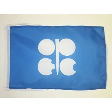 DRAPEAU OPEP 45x30cm - PAVILLON ORGANISATION DES PAYS EXPORTATEURS DE PÉTROLE 30 x 45 cm haute qualité