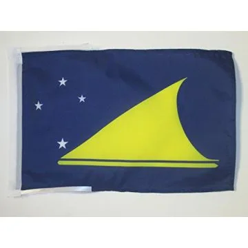DRAPEAU TOKELAU 45x30cm - PAVILLON  ÎLES DE L\'UNION - NOUVELLE-ZÉLANDE 30 x 45 cm haute qualité