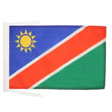 DRAPEAU NAMIBIE 45x30cm - PAVILLON NAMIBIEN 30 x 45 cm haute qualité