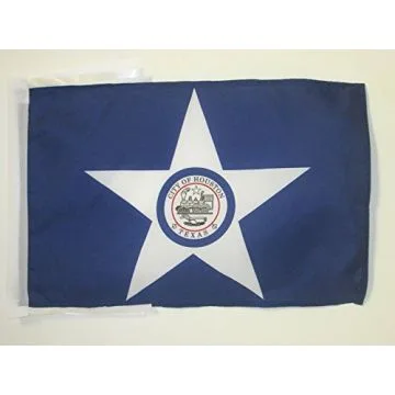 DRAPEAU HOUSTON 45x30cm - PAVILLON VILLE DE HOUSTON - TEXAS 30 x 45 cm haute qualité