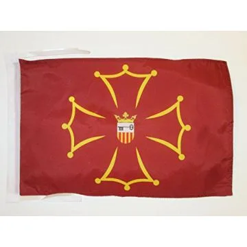 DRAPEAU VAL D\'ARAN 45x30cm - PAVILLON DU VALLE DE ARÁN 30 x 45 cm haute qualité