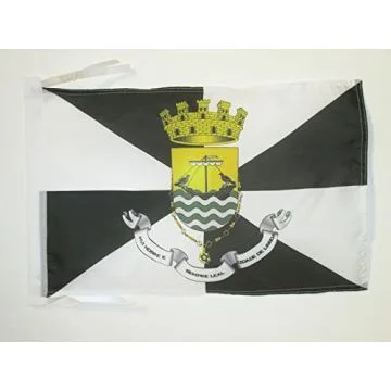 DRAPEAU LISBONNE 45x30cm - PAVILLON VILLE DE LISBOA - PORTUGAL 30 x 45 cm haute qualité