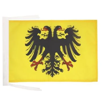 DRAPEAU SAINT-EMPIRE ROMAIN GERMANIQUE 962-1806 45x30cm - PAVILLON NATION TEUTONIQUE 30 x 45 cm haute qualité