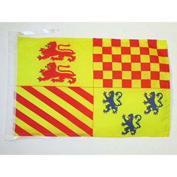 DRAPEAU CORRÈZE 45x30cm - PAVILLON DÉPARTEMENT CORRÉZIEN 30 x 45 cm haute qualité