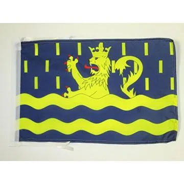 DRAPEAU DOUBS 45x30cm - PAVILLON DÉPARTEMENT DOUBISTE 30 x 45 cm haute qualité