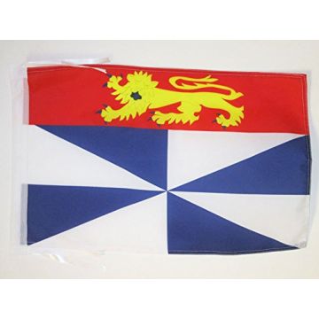 DRAPEAU GIRONDE 45x30cm - PAVILLON DÉPARTEMENT GIRONDIN 30 x 45 cm haute qualité