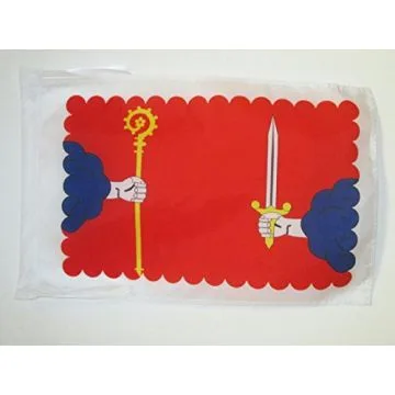 DRAPEAU HAUTE-LOIRE 45x30cm - PAVILLON DÉPARTEMENT ALTILIGÉRIEN 30 x 45 cm haute qualité