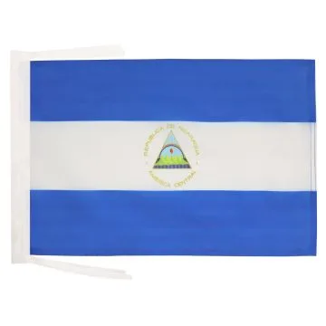 DRAPEAU NICARAGUA 45x30cm - PAVILLON NICARAGUAYEN 30 x 45 cm haute qualité
