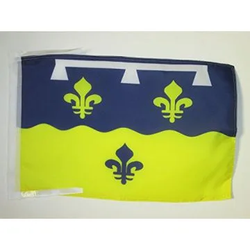 DRAPEAU LOIR-ET-CHER 45x30cm - PAVILLON DÉPARTEMENT LOIR-ET-CHÉRIEN 30 x 45 cm haute qualité