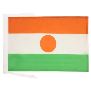 DRAPEAU NIGER 45x30cm - PAVILLON NIGÉRIEN 30 x 45 cm haute qualité
