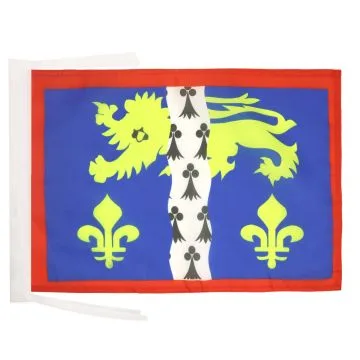 DRAPEAU MAYENNE 45x30cm - PAVILLON DÉPARTEMENT MAYENNAIS 30 x 45 cm haute qualité