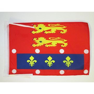 DRAPEAU ORNE 45x30cm - PAVILLON DÉPARTEMENT ORNAIS 30 x 45 cm haute qualité