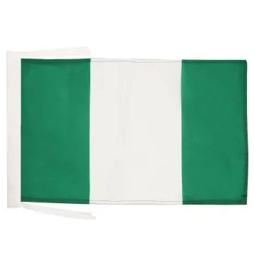 DRAPEAU NIGÉRIA 45x30cm - PAVILLON NIGÉRIAN 30 x 45 cm haute qualité