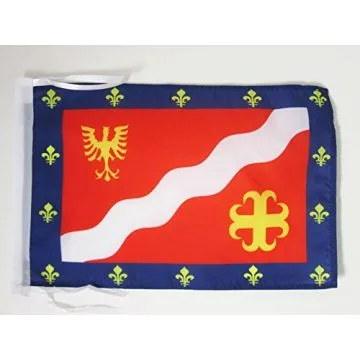 DRAPEAU VAL D\'OISE 45x30cm - PAVILLON DÉPARTEMENT VAL-D\'OISIEN 30 x 45 cm haute qualité