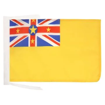 DRAPEAU NIUE 45x30cm - PAVILLON NIUÉEN 30 x 45 cm haute qualité