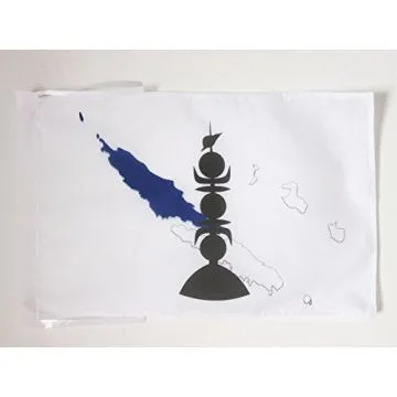 DRAPEAU NOUVELLE-CALÉDONIE PROVINCE NORD 45x30cm - PAVILLON NÉO-CALÉDONIEN 30 x 45 cm haute qualité