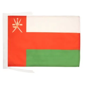 DRAPEAU OMAN 45x30cm - PAVILLON OMANAIS 30 x 45 cm haute qualité