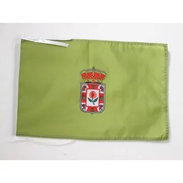 DRAPEAU PROVINCE DE GRENADE 45x30cm - PAVILLON GRANADA EN ANDALOUSIE 30 x 45 cm haute qualité