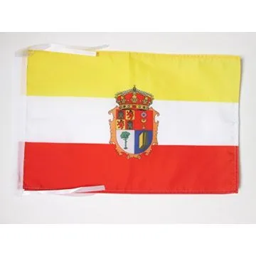 DRAPEAU PROVINCE DE CUENCA 45x30cm - PAVILLON CUENCA EN CASTILLE-LA-MANCHE 30 x 45 cm haute qualité