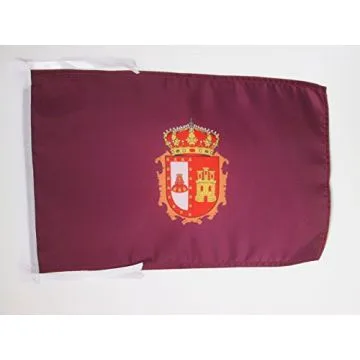 DRAPEAU PROVINCE DE BURGOS 45x30cm - PAVILLON BURGOS EN CASTILLE-ET-LEON 30 x 45 cm haute qualité