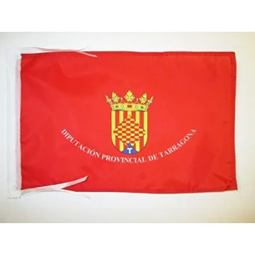 DRAPEAU PROVINCE DE TARRAGONE 45x30cm - PAVILLON TARRAGONA EN CATALOGNE 30 x 45 cm haute qualité