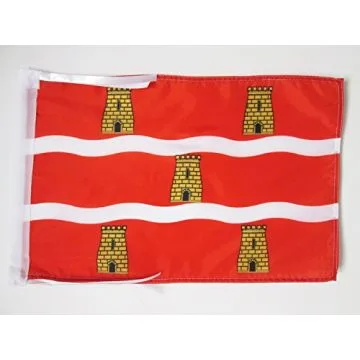 DRAPEAU DEUX-SÈVRES 45x30cm - PAVILLON DÉPARTEMENT DEUX-SÉVRIENS 30 x 45 cm haute qualité
