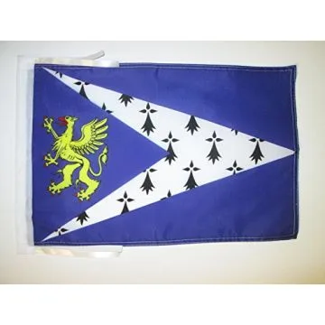 DRAPEAU PAYS DE SAINT-BRIEUC 45x30cm - PAVILLON BRO SANT-BRIEG EN BRETAGNE 30 x 45 cm haute qualité