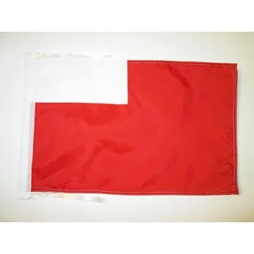 DRAPEAU ABOU DHABI 45x30cm - PAVILLON ABU DHABI AUX ÉMIRATS ARABES UNIS 30 x 45 cm haute qualité