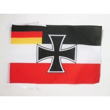 DRAPEAU FORCES ARMÉES RÉPUBLIQUE DE WEIMAR 45x30cm - PAVILLON REICH ALLEMAND 30 x 45 cm haute qualité