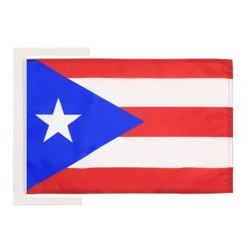DRAPEAU PORTO RICO 45x30cm - PAVILLON PORTORICAIN 30 x 45 cm haute qualité