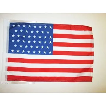 DRAPEAU ETATS-UNIS 1908-1912 46 ÉTOILES 45x30cm - PAVILLON AMÉRICAIN ANCIEN 30 x 45 cm haute qualité