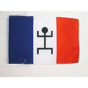 DRAPEAU SOUDAN FRANÇAIS 1892-1959 45x30cm - PAVILLON DE L\'ANCIEN MALI 30 x 45 cm haute qualité