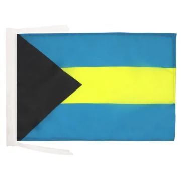 DRAPEAU BAHAMAS 45x30cm - PAVILLON BAHAMÉEN 30 x 45 cm haute qualité