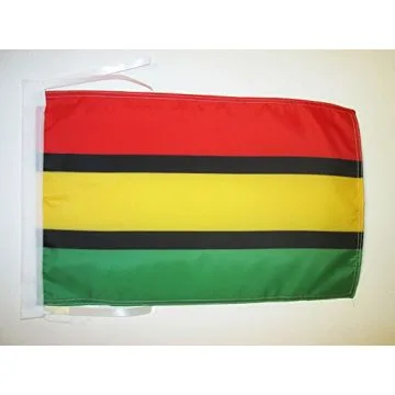 DRAPEAU DINKA DU SOUDAN DU SUD 45x30cm - PAVILLON SUD-SOUDANAIS 30 x 45 cm haute qualité