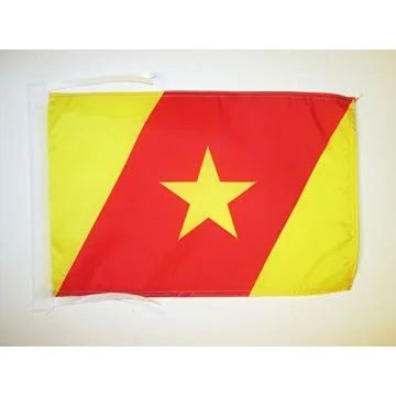 DRAPEAU AMHARAS D\'ÉTHIOPIE 45x30cm - PAVILLON ÉTHIOPIEN 30 x 45 cm haute qualité