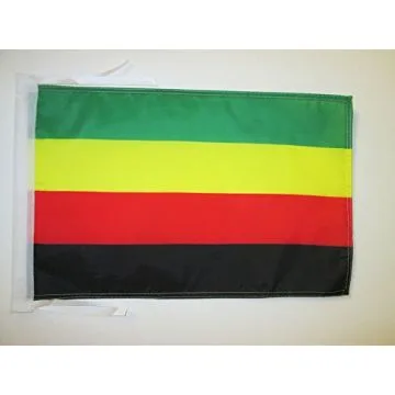 DRAPEAU BAMILÉKÉS DU CAMEROUN 45x30cm - PAVILLON BAMILÉKÉ 30 x 45 cm haute qualité