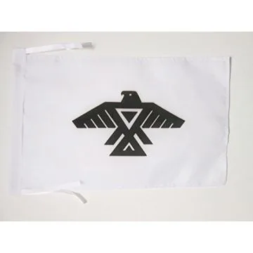 DRAPEAU ANISHINABEK D\'ONTARIO 45x30cm - PAVILLON ANISHINAABE 30 x 45 cm haute qualité