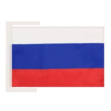 DRAPEAU RUSSIE 45x30cm - PAVILLON RUSSE 30 x 45 cm haute qualité